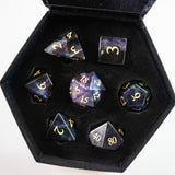 Purple Fluorite Dice Set of Arcana