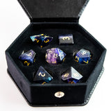 Purple Fluorite Dice Set of Arcana