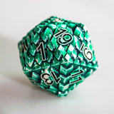 Mega Metal Dragon D20