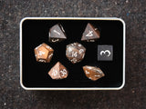 Venus Sandalwood Wooden Dice Set